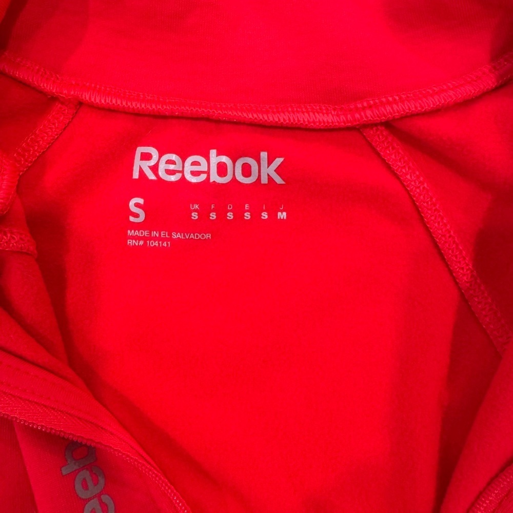 Reebok Speedwick Quarter Zip Running Top | Pink | Size Small - Picture 2 of 5